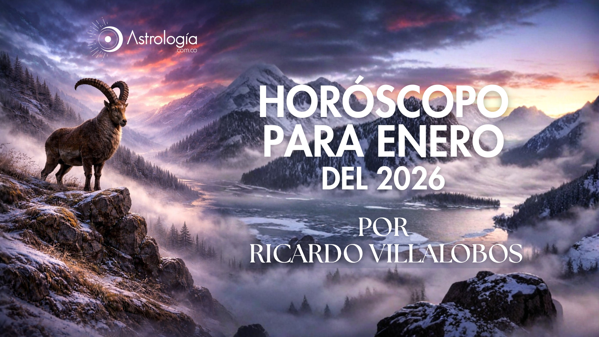 HORÓSCOPO PARA ENERO DEL 2026