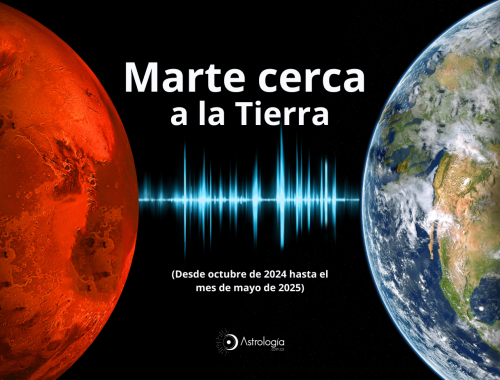 Marte cerca a la Tierra