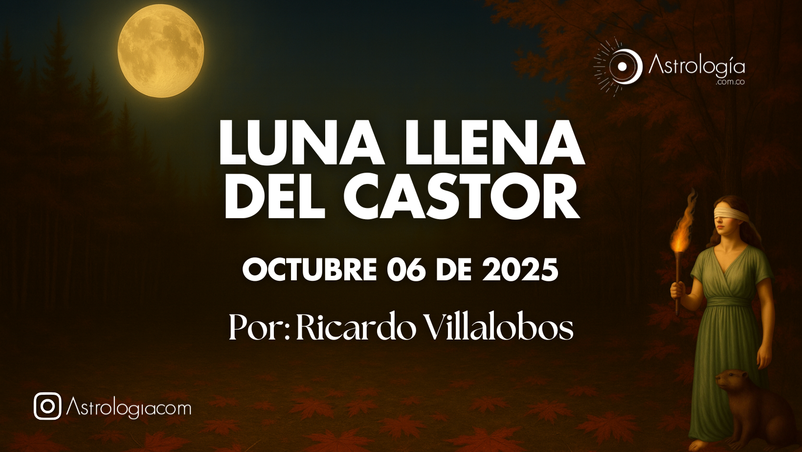 LUNA LLENA DEL CASTOR
