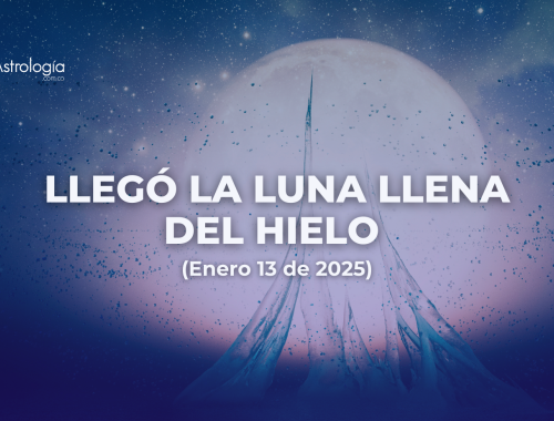 LLEGÓ LA LUNA LLENA DE HIELO (ENERO 13 DE 2025)