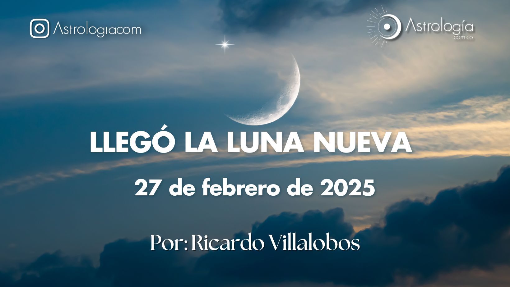 Luna Nueva del Mes de Febrero